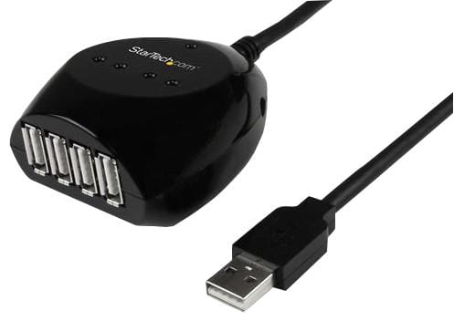 USB2EXT4P15M LEAD, USB2.0 EXTENSION 15M, 4 PORT HUB STARTECH