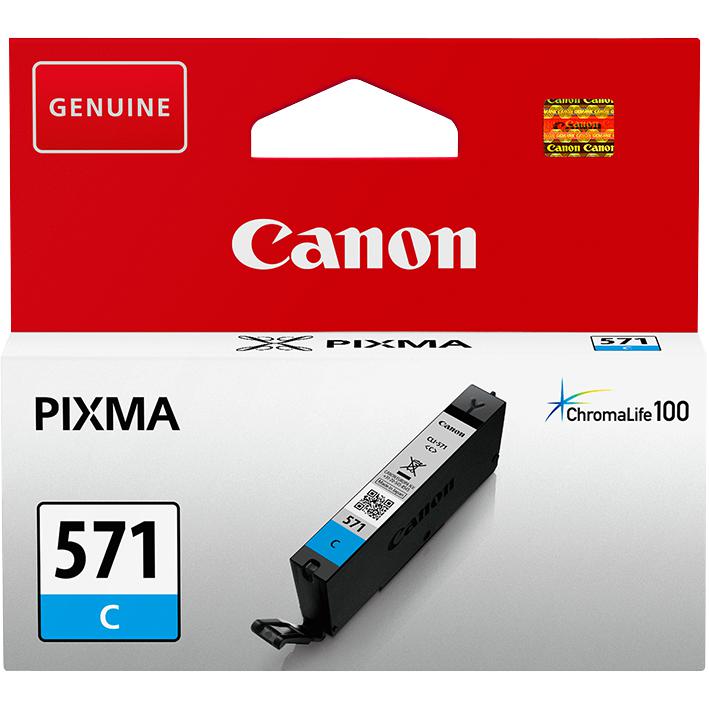 CLI-571C INK CARTRIDGE, ORIGINAL, CYAN, CANON CANON