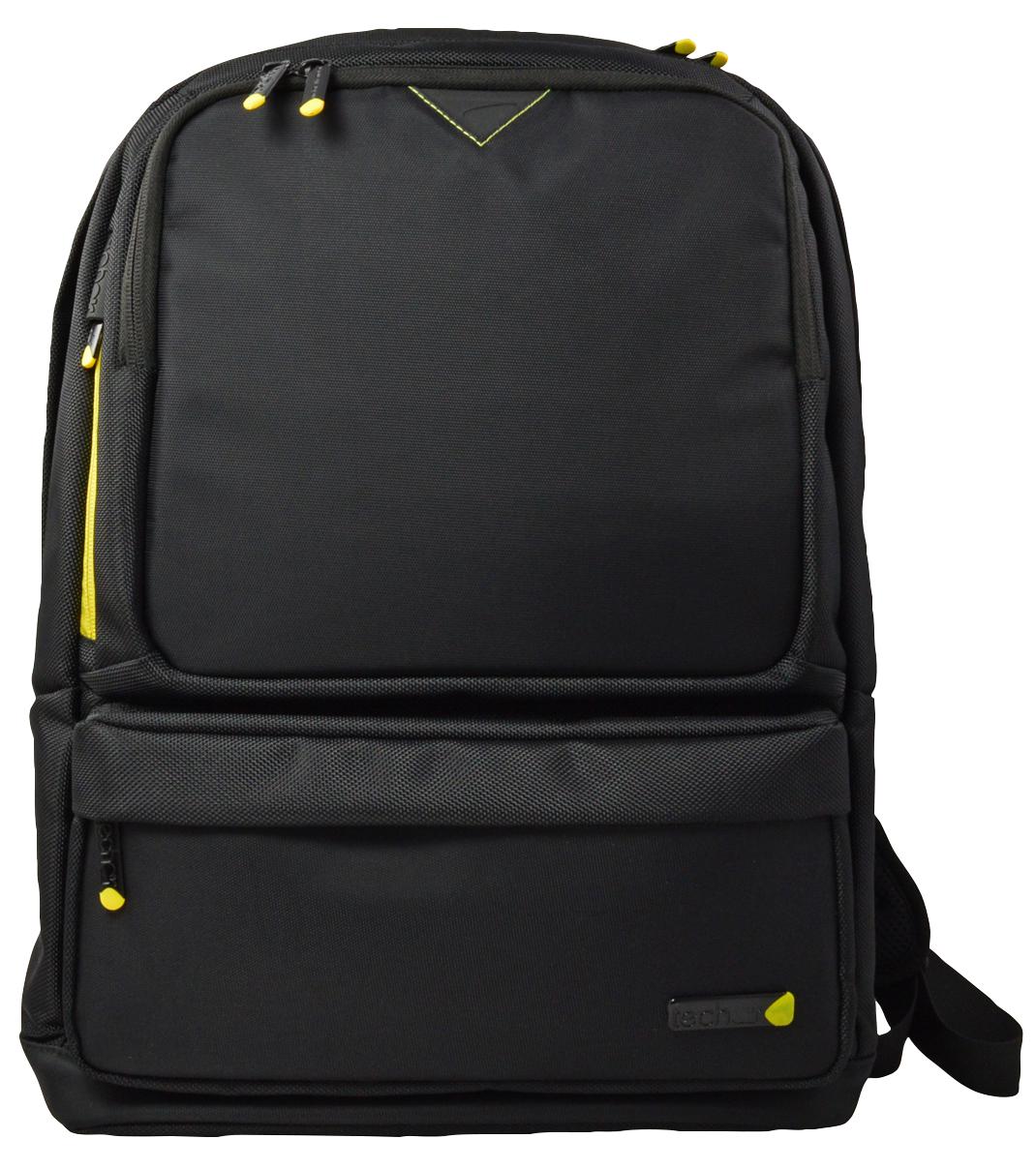 TAN3711V2 BACKPACK, 15.6" NOTEBOOK, BLACK TECHAIR