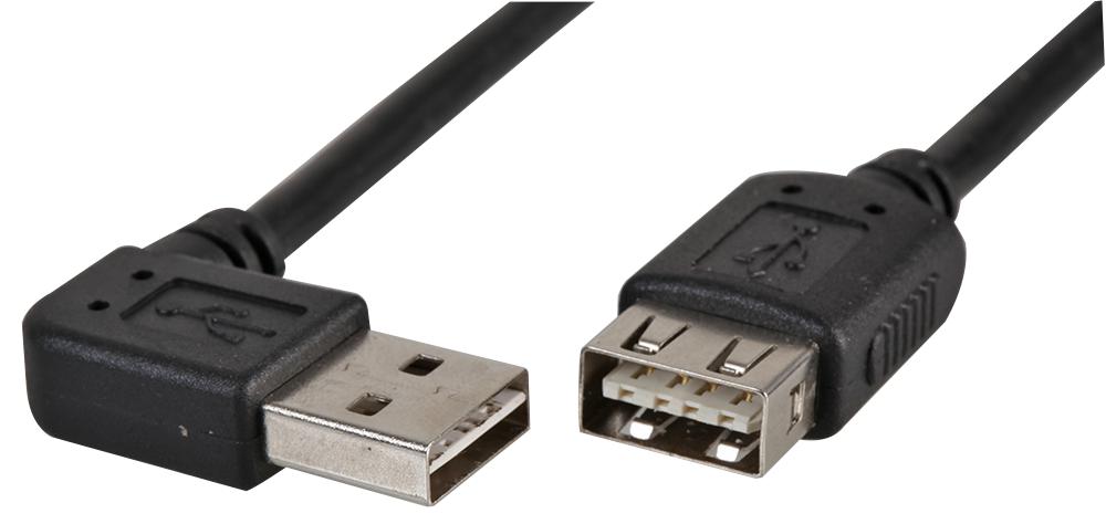 PSG91265 LEAD, USB2.0 REVERSIBLE 90DEG AM-REV AF PRO SIGNAL