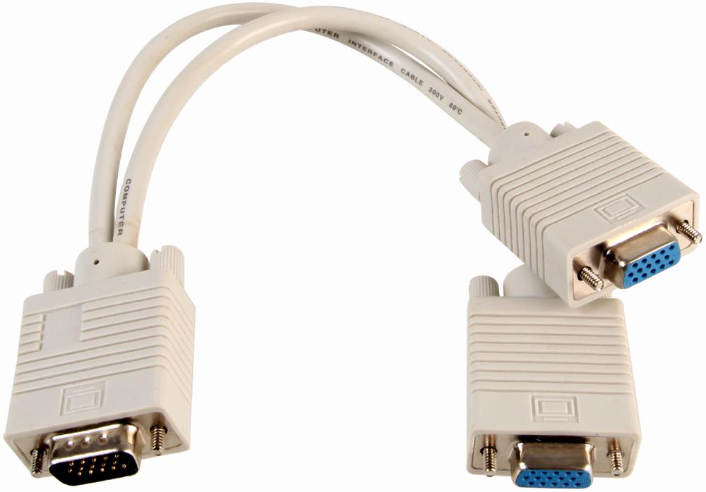 PSG91268 LEAD, VGA SPLITTER, 0.25M PRO SIGNAL