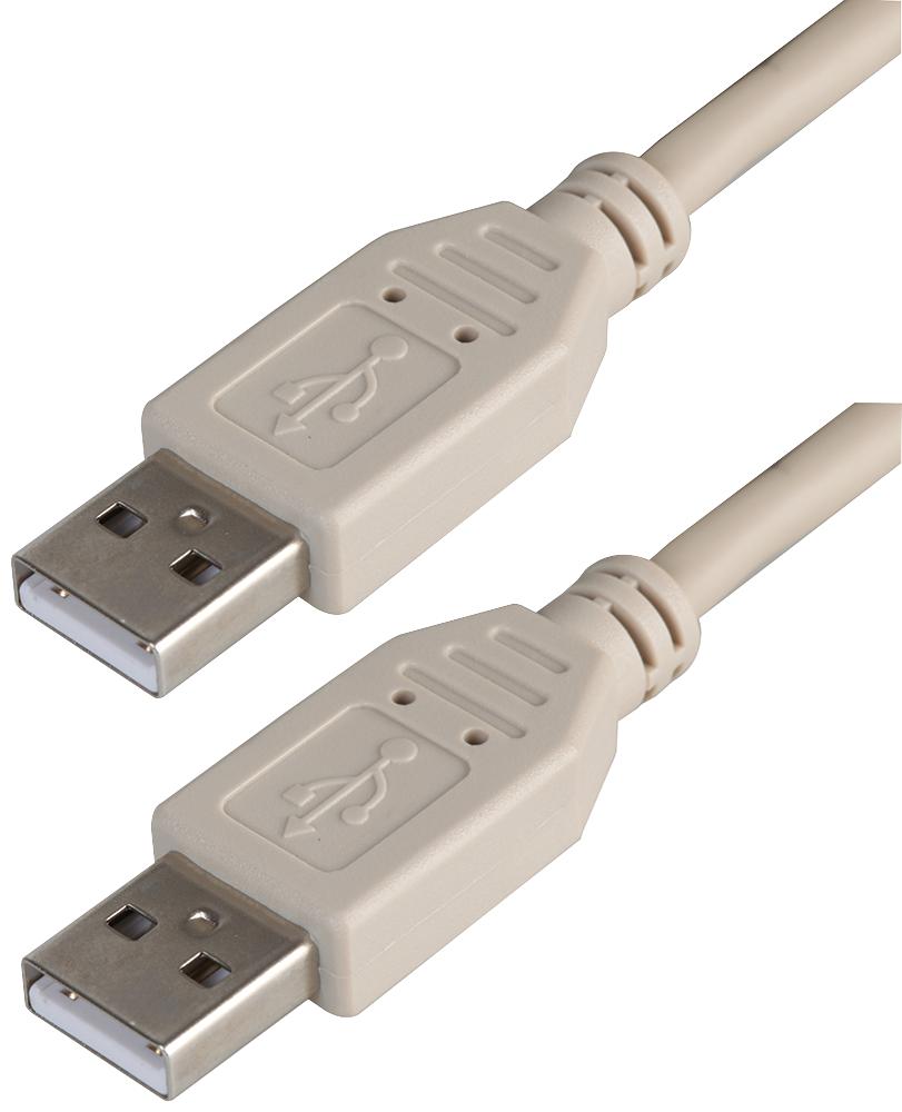 PSG91430 LEAD, USB2.0 A MALE - A MALE, GREY 3M PRO SIGNAL