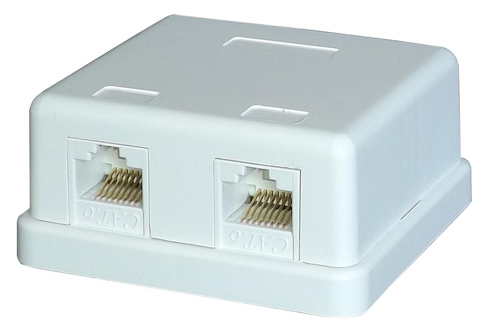 SKH2 CONNECTOR, RJ45, PLUG, CAT6, 8P8C, IDC TUK