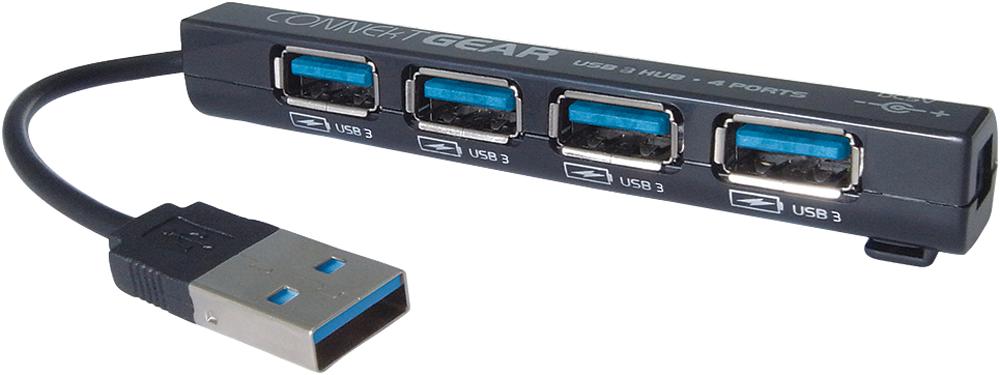 25-0058 USB 3 HUB 4 PORT BUS POWERED CONNEKT GEAR