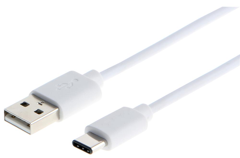 PSG91486 LEAD, USB2.0 A MALE-TYPE C, WHITE 1M PRO SIGNAL