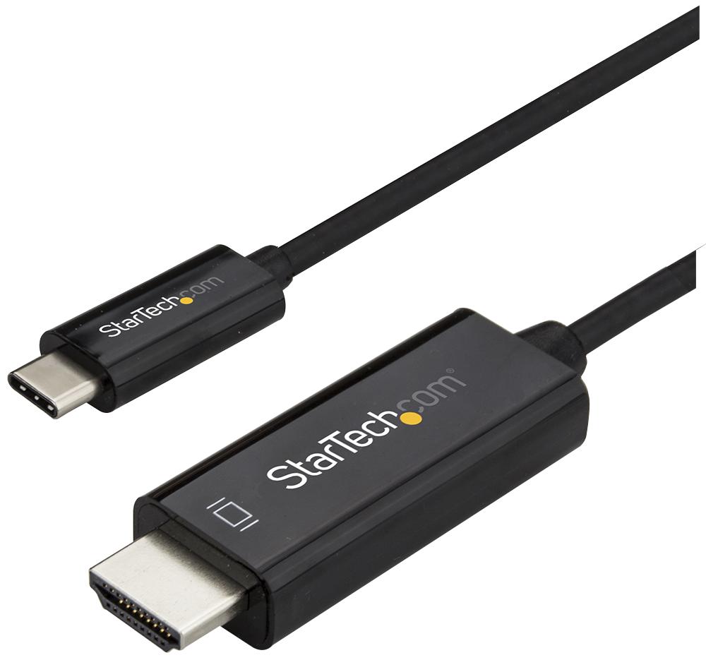 CDP2HD2MBNL LEAD, USB-C - HDMI, 4K 60HZ BLACK 2M STARTECH