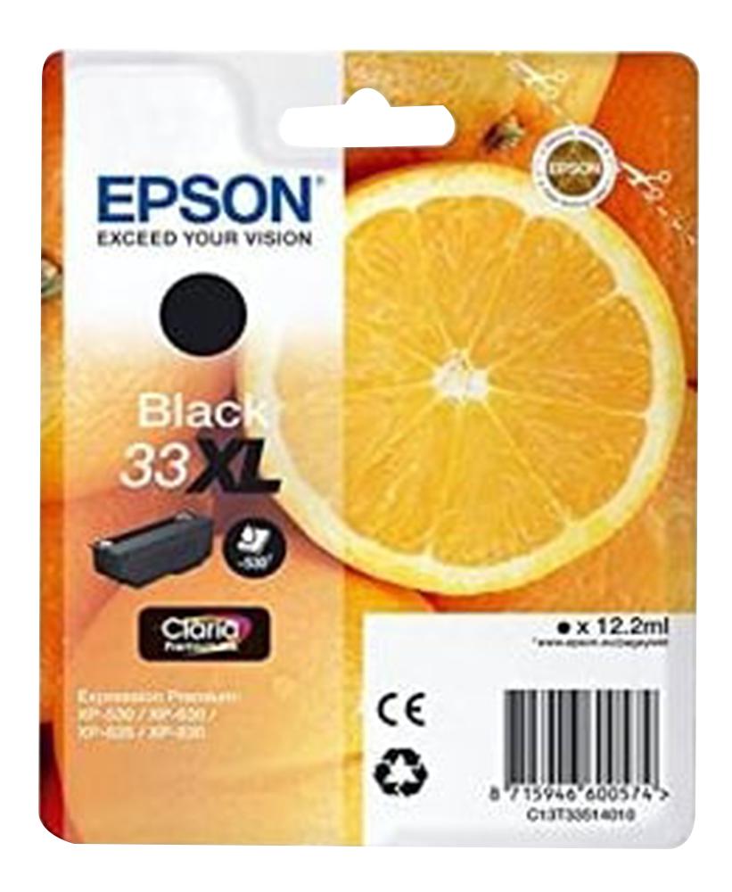 C13T33514012 INK CART, T3351, BLACK XL, EPSON EPSON