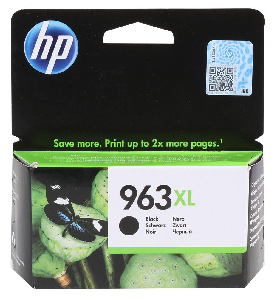 3JA30AE INK CART, 3JA30AE, NO 963XL, BLACK HEWLETT PACKARD