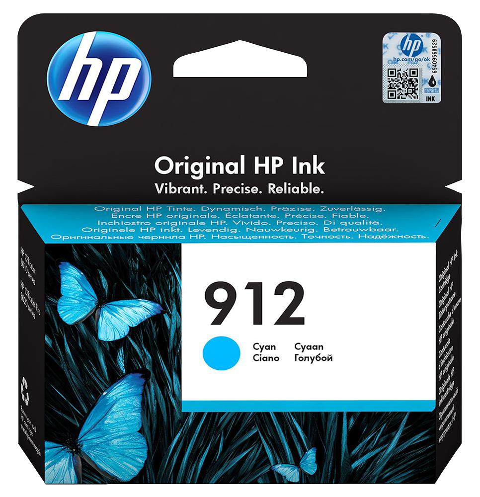 3YL77AE INK CART, 3YL77AE, NO 912 CYAN HEWLETT PACKARD