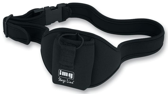 TXS-10BELT/SW GIRDLE BELT, RADIO MICROPHONE HOLDER STAGELINE