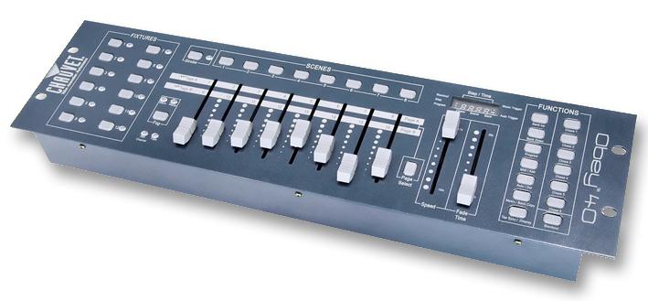 OBEY 40 CONTROLLER, DMX, 192 CHANNEL CHAUVET