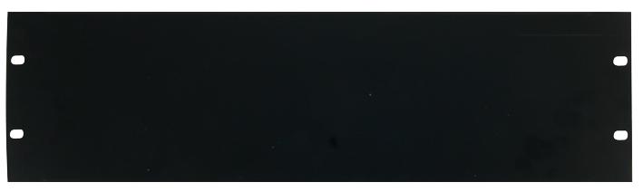 RPP3 19" RACK PANEL, PLAIN, 3U PULSE