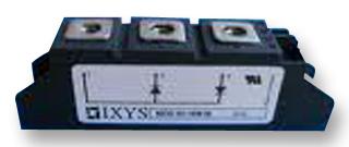 MDD95-16N1B DIODE, 2 MOD, 1800V, 120A, TO240AA IXYS SEMICONDUCTOR