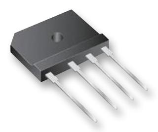GBJ2006U DIODE, BRIDGE RECT, 1-PH, 20A, 600V, SIP MULTICOMP PRO