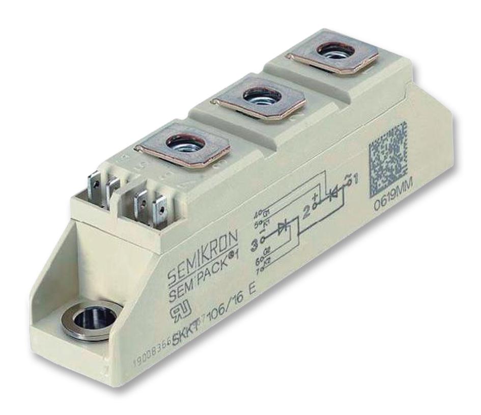 SKKH 92/12 E THYRISTOR MODULE, 95A, 1.2KV SEMIKRON