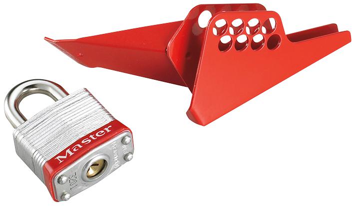 S3476 BALL VALVE LOCKOUT - SMALL MASTER LOCK