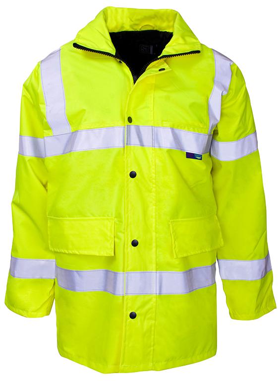 35424 HI-VIS JACKET, YELLOW, XL ST