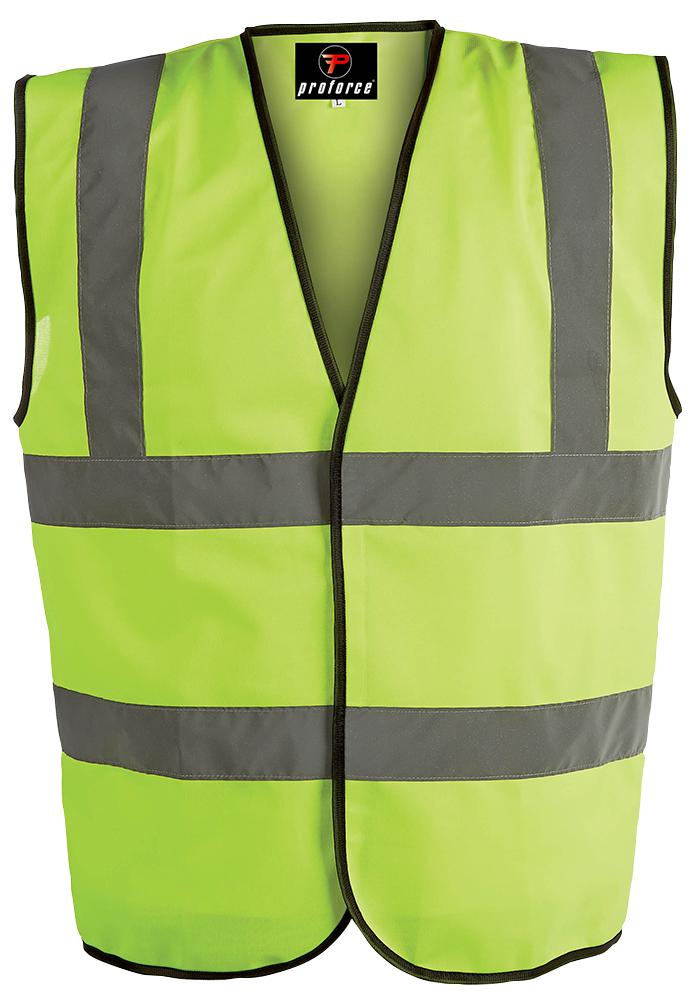 HV08 XXXL HI-VIS VEST, YELLOW, XXXL PROFORCE