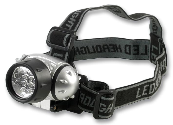 PEL00480 12 LED HEAD TORCH PRO ELEC