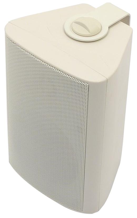 WB10-100V/8OHM WHT WALL SPEAKER, 2 WAY, 100V/8 OHM, WHITE VISATON