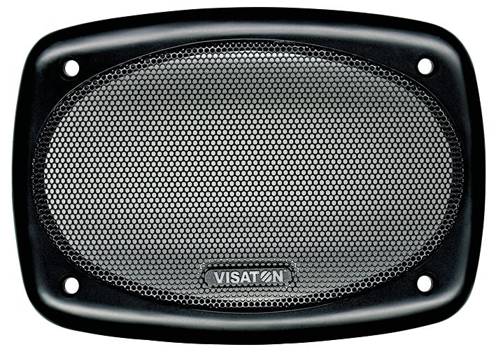 GRILLE 4X6 GRILLE OVAL, 4 X 6IN VISATON
