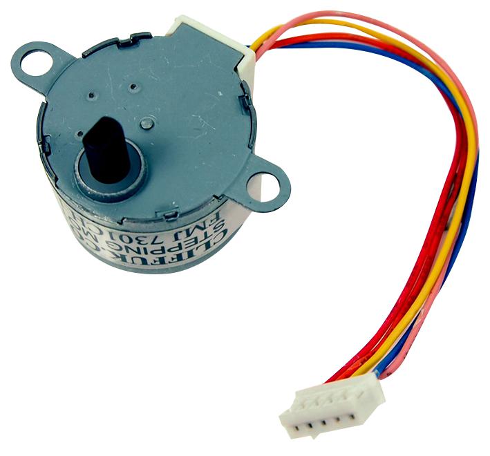FMJ7301CH MOTOR, STEPPER, 12V, 64:1 CLIFF ELECTRONIC COMPONENTS