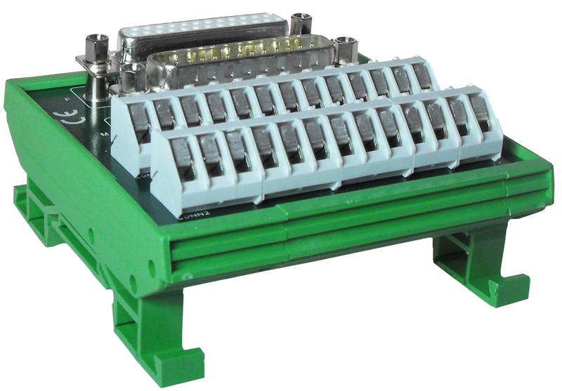 CIM/25W-DMFS TB, INTERFACE, D SUB 25P PLUG & RECPT CAMDENBOSS