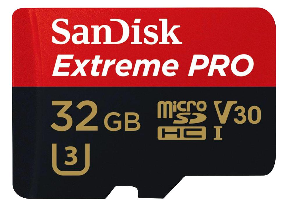 SDSQXCG-032G-GN6MA EXTREMEPRO C10 MICROSDHC 32GB V30 SANDISK