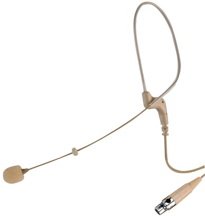 MIC-1000X4 MICROPHONE, EARHOOK 4P MINI XLR PULSE