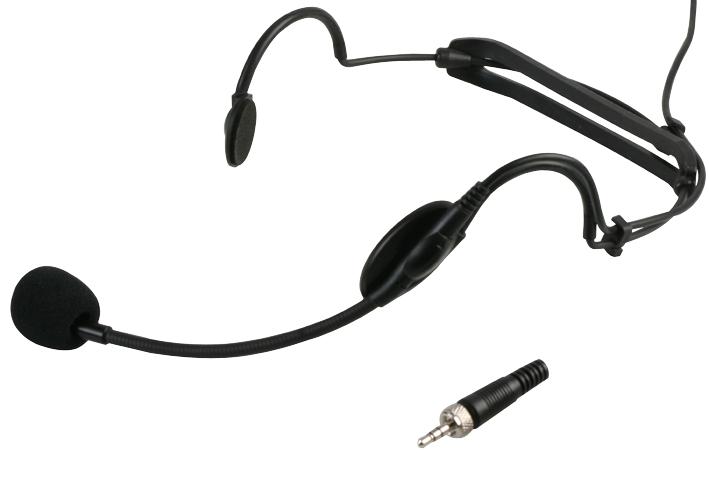 HSM-700-LJ HEADSET MICROPHONE, 3.5MM LOCKING JACK PULSE