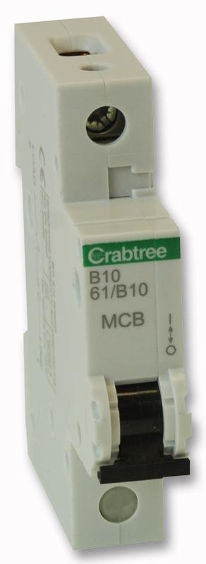 S61/B10 STARBREAKER 10A SP TYPE B MCB CRABTREE