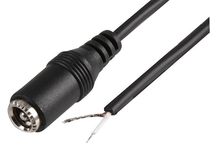 PPW00012 LEAD, DC POWER, 2.5MM SKT-BARE END, 1.5M PRO POWER