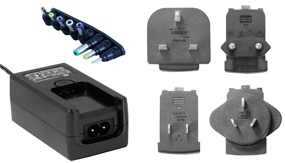 25HK-AB-240A125-CP6-1 ADAPTOR, AC-DC, 24V, 1.25A IDEAL POWER