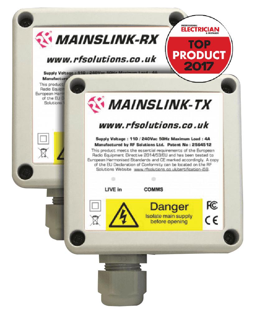 MAINSLINK REMOTE MAINS CONTROL SYSTEM RF SOLUTIONS