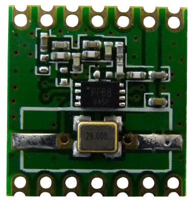RFM68W-868S2 ISM TRANSMITTER, 868MHZ, FSK/OOK HOPERF