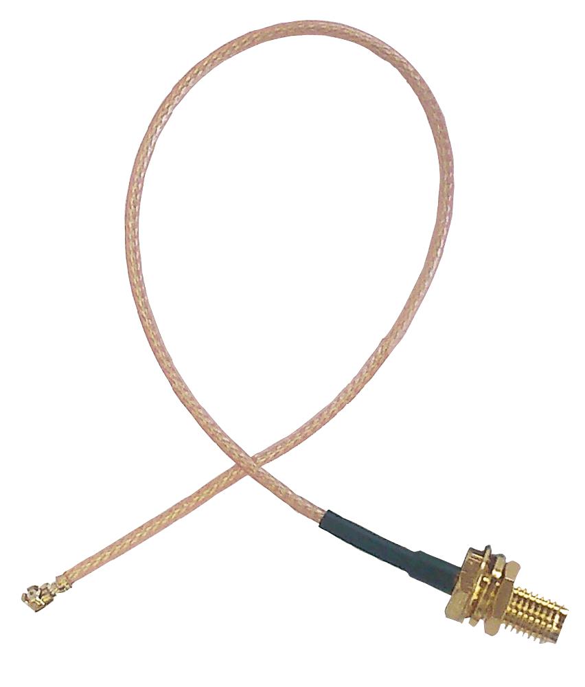 CBA-UFLSMA20 FEMALE SMA BULKHEAD TO UFL, 200MM RF SOLUTIONS