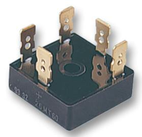VS-26MT100 BRIDGE RECTIFIER, 25A, 3PH VISHAY