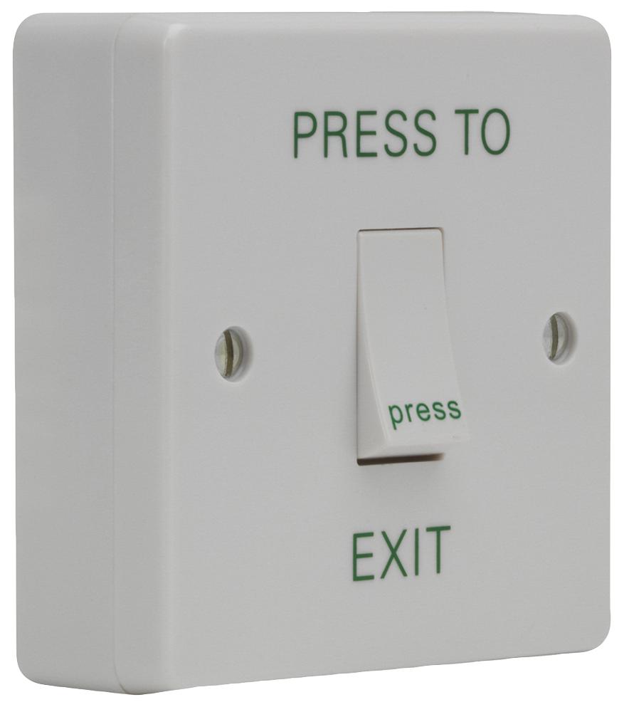 DEF-0664 EXIT SWITCH, 1 GANG, SURFACE BOX DEFENDER SECURITY