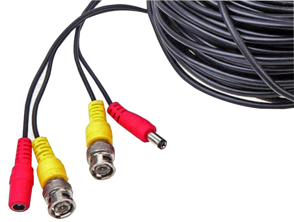 C-BNC-18M CABLE ASSY, BNC PLUG-2.1MM PLUG, 18M BLUPONT