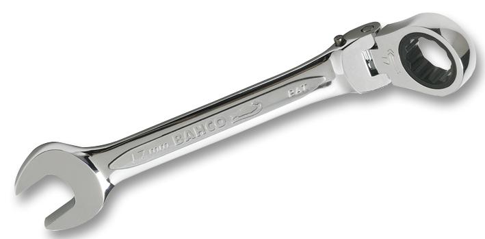 41RM-19 SPANNER,RATCHET, FLEX HEAD, 19MM BAHCO