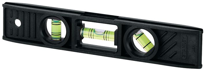 0-42-294 TORPEDO LEVEL 200MM 3 VIALS STANLEY