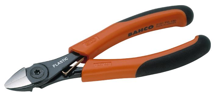 2101PG-160 SIDE CUTTERS, PLASTIC, 160MM BAHCO