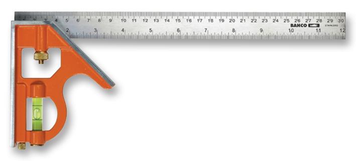CS300 COMBINATION SQUARE, 300MM BAHCO