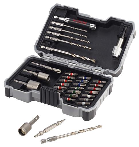 2607017328 DRILL BIT SET, METAL, 35PC BOSCH