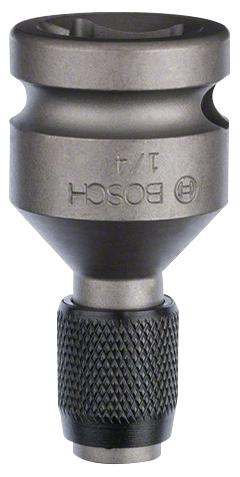 2608551110 ADAPTER - 1/2" SQUARE TO 1/4" HEX BOSCH