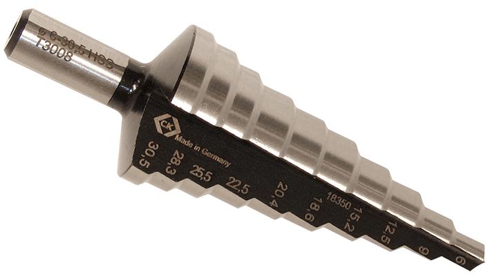 T3008 STEP DRILL 6-30.5MM CK TOOLS