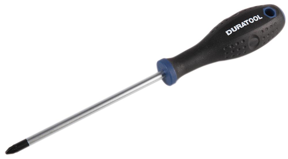 D03434 POZIDRIV SCREWDRIVER, PZ2 X 125MM DURATOOL
