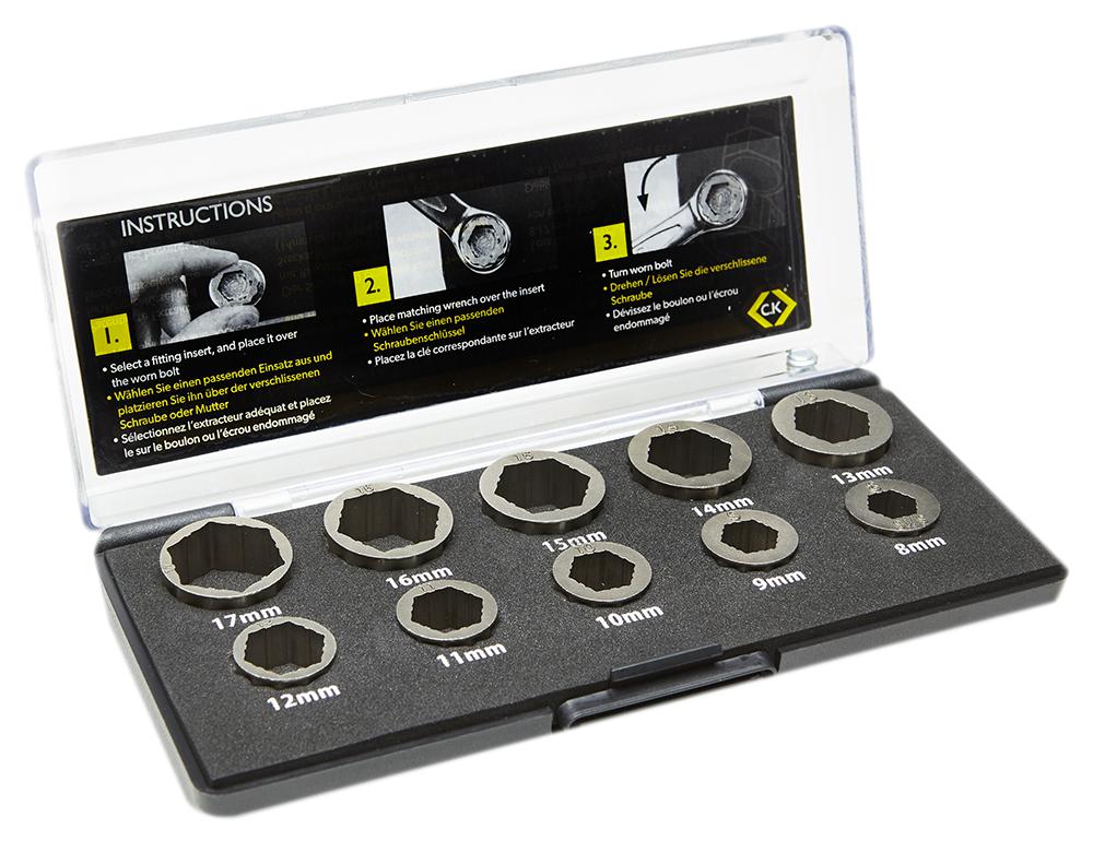 T4360 RESCUE NUT & BOLT EXTRACTOR SET CK TOOLS