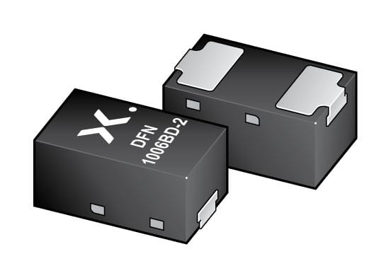 NEXPERIA Small Signal Schottky Diodes BAS70LS-QYL SCHOTTKY DIODE, 70V, 0.07A, DFN1006BD NEXPERIA 3783976 BAS70LS-QYL