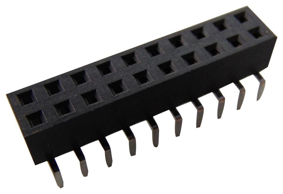 SAMTEC Board-to-Board BCS-110-L-D-PE CONNECTOR, RCPT, 20POS, 2ROW, 2.54MM SAMTEC 2984494 BCS-110-L-D-PE